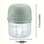 Rechargeable Mini Garlic Chopper - Stainless Steel Blade, Safety for Switch, for Ginger Vegetables