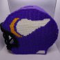 Minnesota Vikings Tissue Box Cover, nfl accessories, NFL Souvenirs, Vikings Logo