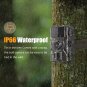 1080P Trail Game Camera With IR Night Vision, Motion Detection IP66 Waterproof