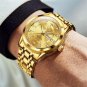 OLEVS Classic Men Watches with Date,Stainless Steel Man Watch with Date,