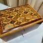 Moroccan jewellery Box large lockable thuya wooden Box organizer with Key
