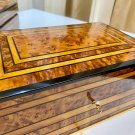 Wooden box jewellery Box holder with key wedding gift idea keepsake box