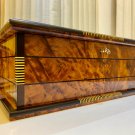 Jewellery wooden box organizer with key keepsake thuya wood box gift idea