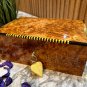 Luxury large wooden jewelry Box organizer with key gitft box wedding memory