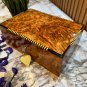 Luxury large wooden jewelry Box organizer with key gitft box wedding memory