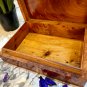 wooden burl Jewelry Box organizer Wedding gift idea decorative box