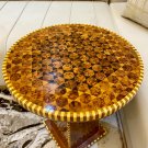 Moroccan Thuya Wood Table with Lemon coffee table decor living room home decor
