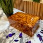 Personalized wooden box with engraved name, Custom keepsake box thuya wood