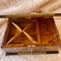 Jewellery burl wooden box lockable with key keepsake decorative gift box idea