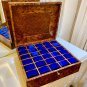 Luxury Watch Box 60 watch cushions lockable Thuya wood Box organizer With Key