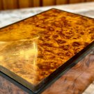 Small Burl wooden box Organizer Keepsake Storage Box gift box
