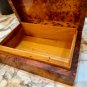Small Burl wooden box Organizer Keepsake Storage Box gift box