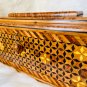 jewellery burl wooden box Organizer Keepsake Storage Box keepsake decorative