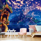 Photo Wallpaper Tangled, Rapunzel, Princess, Wall Mural Kids Bedroom Decor w118" x h91"