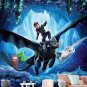 Kids Photo Wallpaper How to Train Your Dragon, Wall Mural Children's Room Decor w87" x h100"