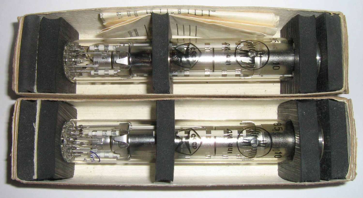 Vintage Soviet USSR Vidicon LI-441 Camera Vacuum Tube NOS 2pcs in boxs 1985