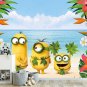 Photo Wallpaper Minions at the Beach Wall Mural Kids Room Decor w114" x h91"