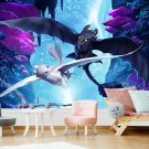 Photo Wallpaper How to Train Your Dragon, The Hidden World, Wall Mural Kids Room Decor w114" x h87"