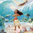 Kids Photo Wallpaper Moana Beach, Disney, Princess Wall Mural Room Decor w87" x h100"