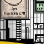 Wall Murals Drawn New York City Street, Black White Photo Wallpaper Home Decor w118" x h94"