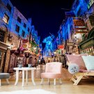 Wall Mural Street, Diagon Alley, Wizard, Photo Wallpaper Children's Room w118" x h94"
