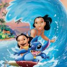 Photo Wallpaper Lilo & Stitch, Wall Mural Kids Bedroom Room Decor w79"x h94"