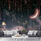 Wall Mural Young Moon, Stars, Comets, Space Photo Wallpaper Room Decor