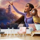 Photo Wallpaper Princess Asha, Castle, Disney, Wall Mural Nursery Bedroom w114" x 87"