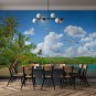 Wall Mural Tropical, Coast, Beach, Island, Palms, Sea, Photo Wallpaper