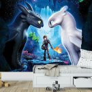 Nursery Photo Wallpaper How to Train Your Dragon, Wall Mural Room Decor w118" x h94"