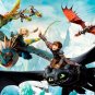 Kids Photo Wallpaper Train Your Dragon 2 Movie, Wall Mural Children's Room Decor