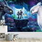 Wall Mural Train Your Dragon, Movie, Photo Wallpaper Kids Bedroom Decor w118" x h91"