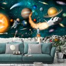 Photo Wallpaper Spaceships, Astronaut, Space, Universe, Planets, Wall Mural Kids