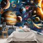 Photo Wallpaper Space, Spaceships, Planets, Astronauts, Universe, Wall Mural Kids Room
