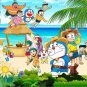 Wall Mural Cartoon Characters on the Island Photo Wallpaper Kids Bedroom Decor