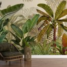 Photo Wallpaper Tropical Plants, Jungle, Forest, Nature, Wall Mural for Room Home Decor