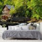 Wall Mural Old Water Mill, Waterfall, Forest, Nature, Photo Wallpaper for Room Decor