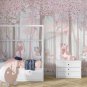 Wall Mural Fairy Tale Forest, Princesses and Unicorns, Photo Wallpaper for Children's Room Decor