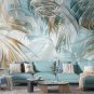 Photo Wallpaper Abstract, Large Palm Leaves, Palms, Nature, Wall Mural for Room Decor