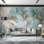 Photo Wallpaper Abstract, Large Palm Leaves, Palms, Nature, Wall Mural for Room Decor