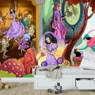 Kids Photo Wallpaper Snow White and the Seven Dwarfs, Wall Mural for Nursery Bedroom Decor, Murals