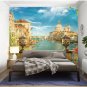 Photo Wallpaper Italy, Venice, Ancient Architecture, Wall Mural for Room Home Decor, Murals