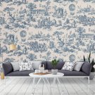 Photo Wallpaper Vintage Style, Episodes from Life, Wall Mural for Room Home Decor, Murals