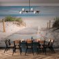 Wall Mural Path to the Sandy Beach, Ocean, Sea, Photo Wallpaper for Room Decor, Murals
