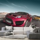 Wall Mural Racing, Sparring, Road, Sports Cars, Photo Wallpaper for Room Home Decor, Murals