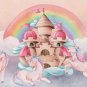 Photo Wallpaper Rainbow Castle and Unicorns, Wall Mural for Nursery, Kids Room Decor, Murals