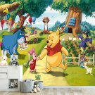 Wall Mural Winnie the Pooh and Friends Nursery Decor, for Room Children Photo Wallpaper