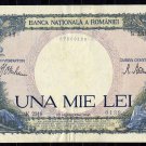 1941 Romania 1000 Una Mie Lei Banknote, Banknote, Paper Money, World Currency Paper Money