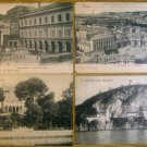 Postcards set of 8 Old Italy - Verona, Genoa, Varenna, Brindisi, Trieste, Caterina, Postcard 1900's