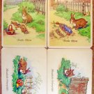Old German Postcards - illustrated for Children 1930-40's Vintage Postcard, Lot of 24pcs